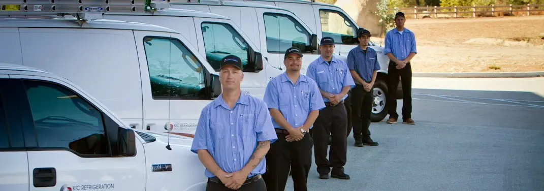 KIC Refrigeration crew ready for Mini Split Repair jobs across Vernon